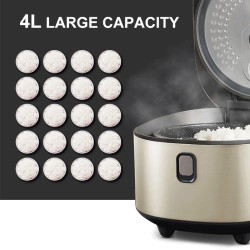 MIDEA Smart IH Rice Cooker: App Control, 4L Capacity, Multifunction
