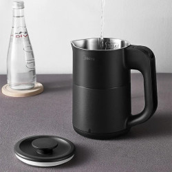 MIDEA 600ML Portable Electric Kettle - Fast Heating, 304 Stainless ...