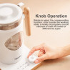 MIDEA Electric Kettle: Portable, Healthy Steaming & Brewing