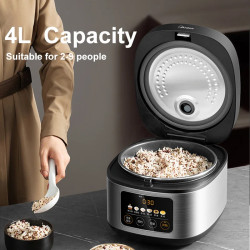 MIDEA 4L Smart Rice Cooker - Perfect Grains, Every Time
