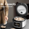 MIDEA 4L Smart Rice Cooker - Perfect Grains, Every Time