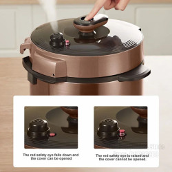 MIDEA 5L Pressure Cooker: Fast, Versatile & Easy Cooking