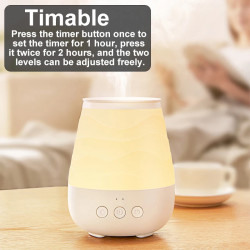 MIDEA Portable Diffuser: Aromatherapy & Warm Light