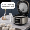 MIDEA Rice Cooker: Multifunctional & Fast for 2-11 People