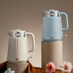 MIDEA Rapid Boil 1.5L Stainless Steel Kettle - Insulated & Portable