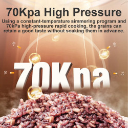 MIDEA 2.2L Mini Pressure Cooker: Fast & Easy Cooking