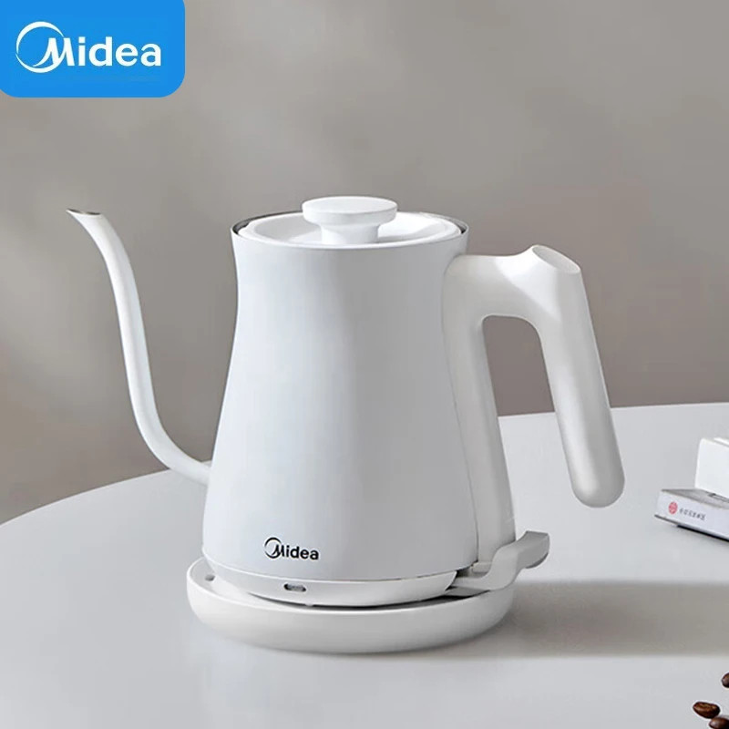 MIDEA Swift Boil Kettle: 0.7L Stainless Steel for Perfect Tea