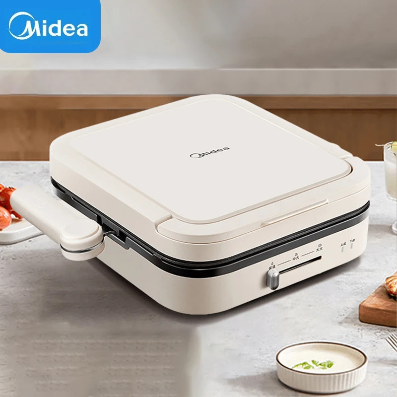 MIDEA Double Sided Electric Pancake Maker - Faster & Easier