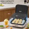 MIDEA Double Sided Electric Pancake Maker - Faster & Easier