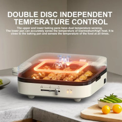 MIDEA Double Sided Electric Pancake Maker - Faster & Easier
