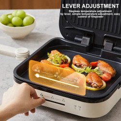MIDEA Double Sided Electric Pancake Maker - Faster & Easier