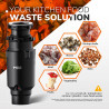MIUI Quiet & Powerful 1/2 HP Garbage Disposal