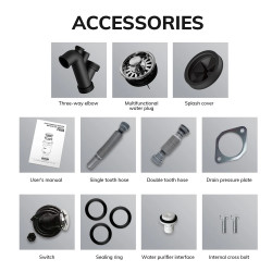 MIUI Quiet & Powerful 1/2 HP Garbage Disposal
