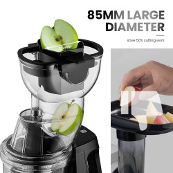 MIUI FilterFree Slow Juicer: 8-Stage Extraction, Pure Juice