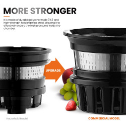 MIUI FilterFree Slow Juicer: 8-Stage Extraction, Pure Juice