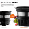 MIUI FilterFree Slow Juicer: 8-Stage Extraction, Pure Juice