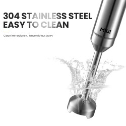 MIUI Hand Blender: Powerful 1000W, 4-in-1 for Smooth Blending
