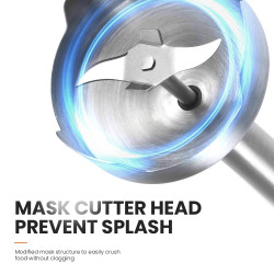 MIUI Hand Blender: Powerful 1000W, 4-in-1 for Smooth Blending