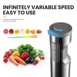 MIUI Hand Blender: Powerful 1000W, 4-in-1 for Smooth Blending