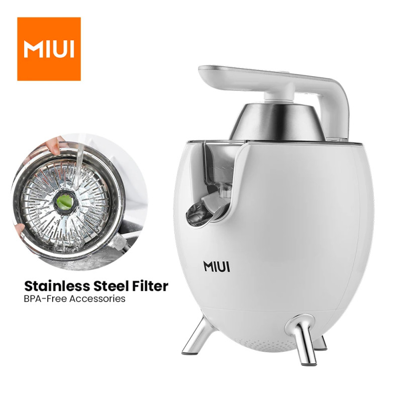 MIUI Citrus Juicer: Powerful 850W, Stainless Steel & Durable