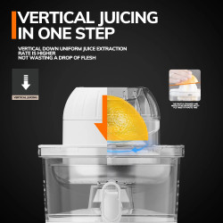 MIUI Electric Citrus Juicer: Fast, Quiet & Powerful Extracting