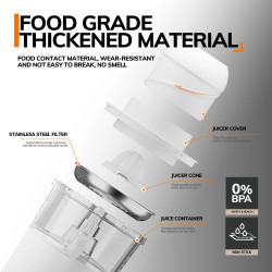 MIUI Electric Citrus Juicer: Fast, Quiet & Powerful Extracting