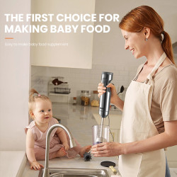 MIUI Hand Blender: 1000W Power, 4-in-1 Multifunction
