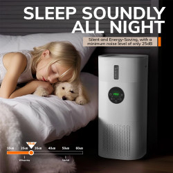 MIUI 2-in-1 Air Purifier & Humidifier: Breathe Easy with Clean Air
