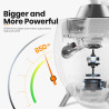 MIUI Citrus Juicer: 850W Power, Stainless Steel, Easy Extract