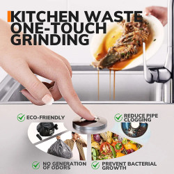 MIUI Food Waste Disposer: Powerful & Silent