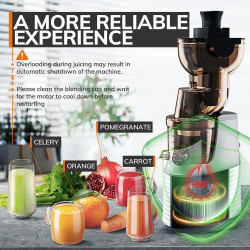 MIUI Slow Juicer: Extract Fresh Juice Easily & Healthily