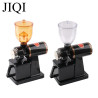 JIQI Electric Coffee Grinder: Fine-Adjust Burr Grinding for Perfect...