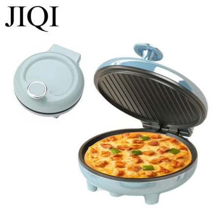 JIQI Double-Sided Electric Skillet for Pancakes, Crepes & More