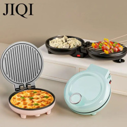 JIQI Double-Sided Electric Skillet for Pancakes, Crepes & More