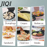 JIQI Double-Sided Electric Skillet for Pancakes, Crepes & More