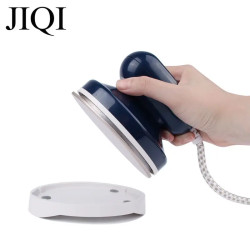 JIQI Portable Iron: Smooth Ceramic Soleplate for Wrinkle-Free Clothing