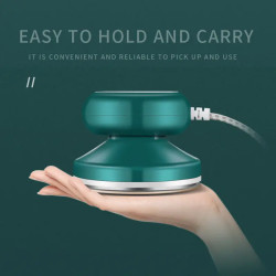 JIQI Portable Iron: Smooth Ceramic Soleplate for Wrinkle-Free Clothing