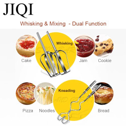 JIQI Electric Blender: Mix, Whip & Froth for Delicious Meals