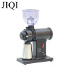 JIQI Electric Coffee Grinder: 10-File Adjustment, Stainless Steel