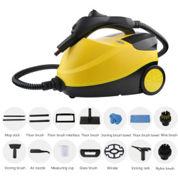 JIQI 4Bar Powerful Steam Cleaner: Car, Home & Garment