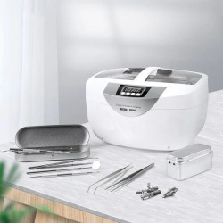 JIQI 2.5L Ultrasonic Cleaner: Powerful Vibration for Jewelry & More