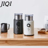 JIQI Coffee Grinder: Automatic Burr Mill, 5 Grind Settings