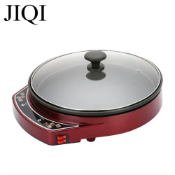 JIQI Large Non-Stick Griddle: Pizza, Pancakes & More