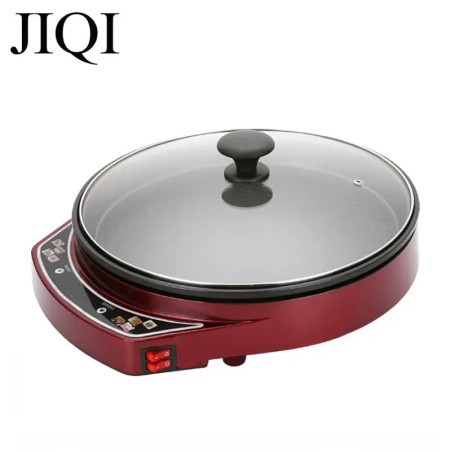 JIQI Large Non-Stick Griddle: Pizza, Pancakes & More