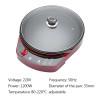 JIQI Large Non-Stick Griddle: Pizza, Pancakes & More