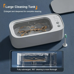 JIQI Rechargeable Ultrasonic Cleaner: Clean & Shine Cosmetics, Jewe...