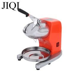 JIQI Electric Ice Crusher - Double Blade, 95kg/H, for Smoothies & S...