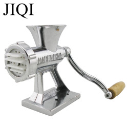 JIQI Hand-Crank Meat Grinder: Makes Sausages & Burgers at Home