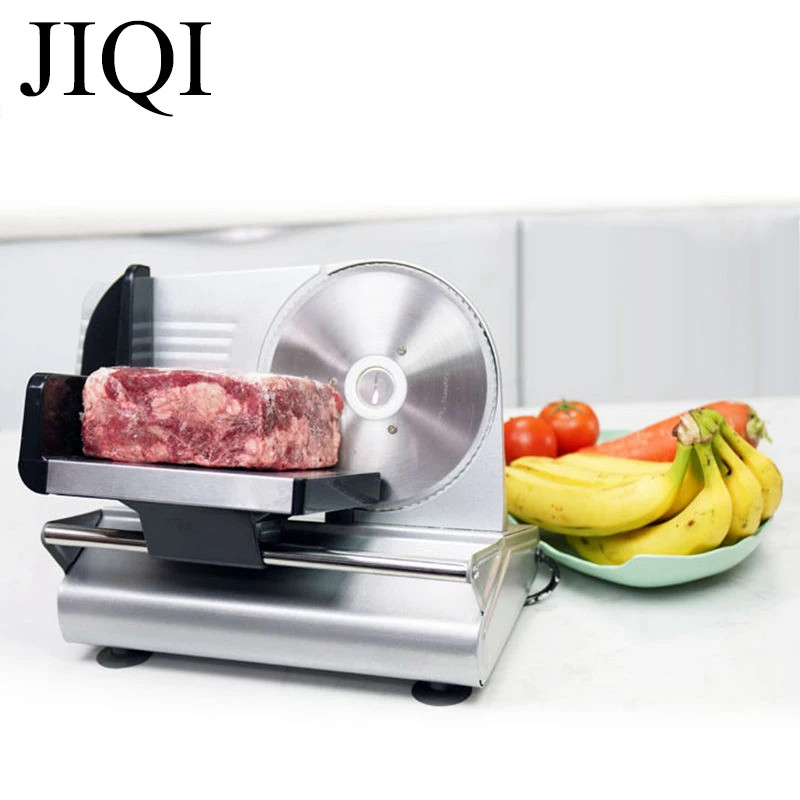 JIQI Electric Meat & Veggie Slicer - Frozen Food Friendly