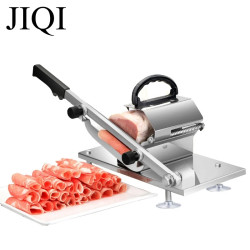 JIQI Manual Meat Slicer: Effortless Cutting, Freshly Sliced Every Time